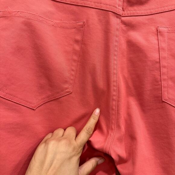 Peter Millar Men's eb66 Performance Golf Pants Size 42/30 Pink Salmon Comfort - Picture 4 of 9